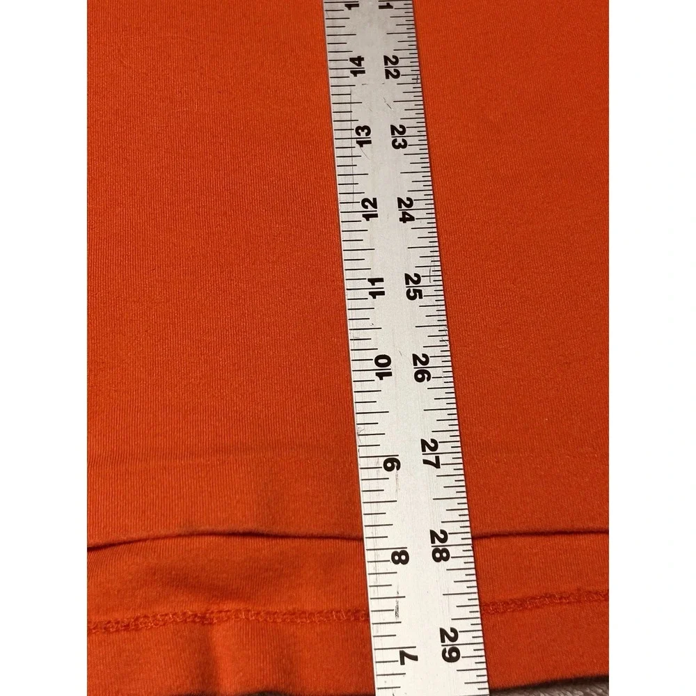 Ralph Lauren Mens XXL  Orange Short Sleeve Polo Shirt Made in USA  100% Cotton
